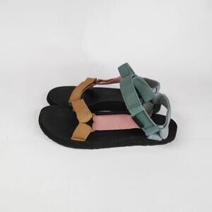 Teva Mens Sport Sandals Size 10 Outdoor Hiking Strap Multicolor